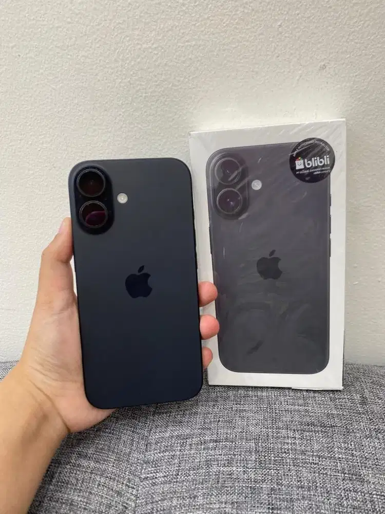 Iphone 16 128gb resmi ibox Fulset no minus garansi