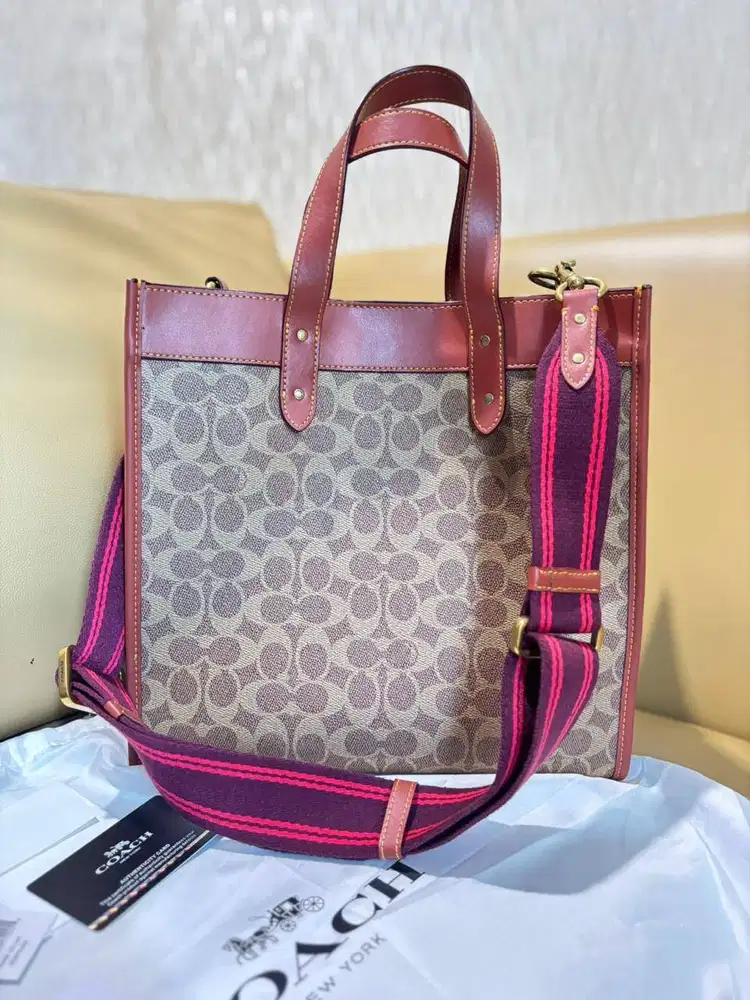 Tas Coach - Tote Field 23 - Rust Tan