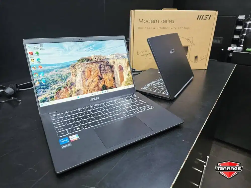 PROMO! MSI Modern 14 C12MO-1288ID With Intel Core i3 Gen 12 | 8/512GB