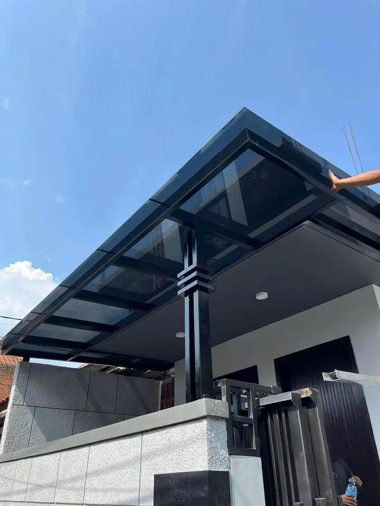 Canopy atap kaca