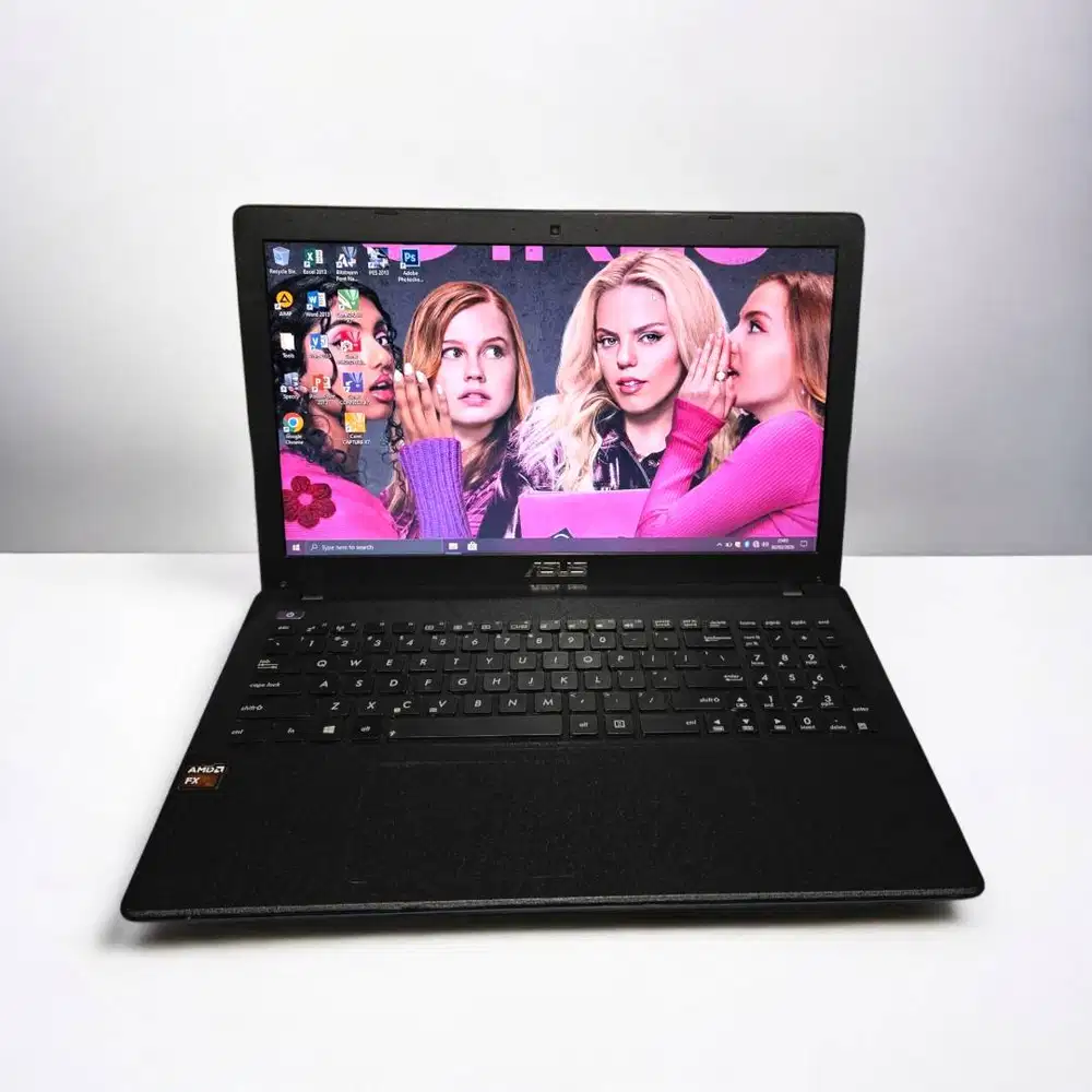 Laptop merk Asus X550Z FX-7500 4 core, windows 10 pro, siap pakai