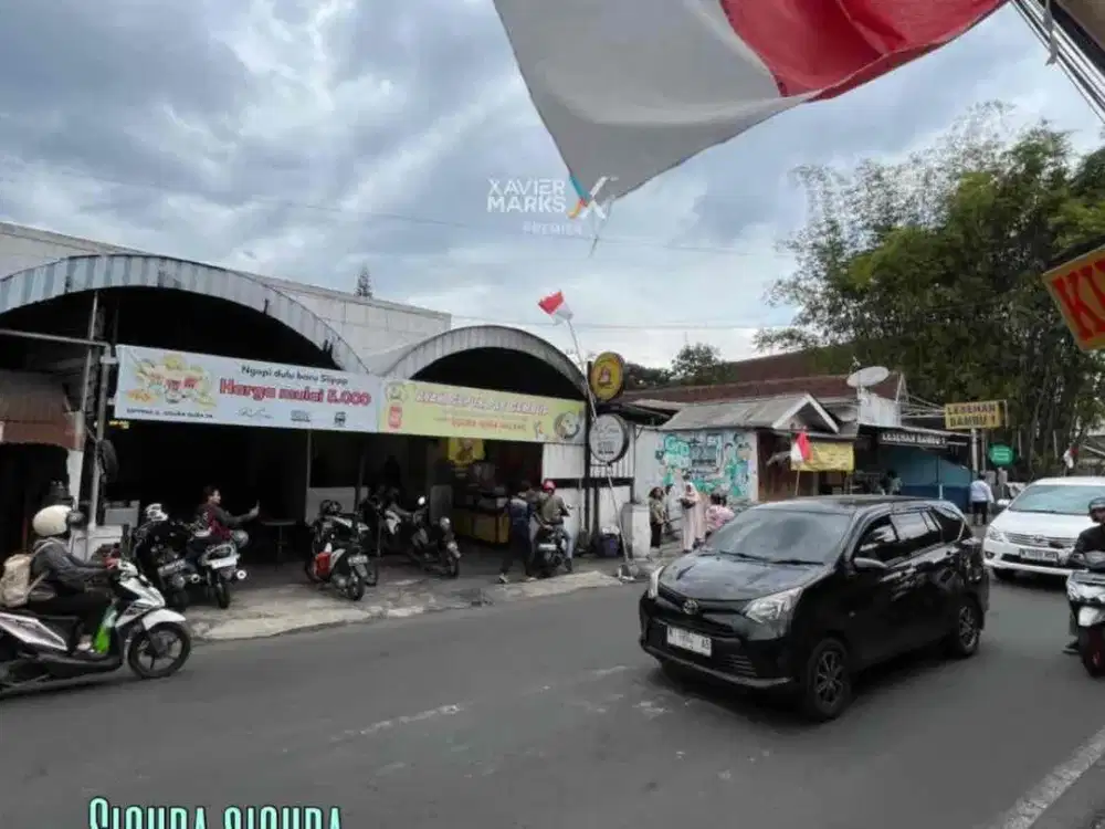 Rumah usaha plus kos aktif dekat Brawijaya di Sigura Gura Lowokwaru Malang
