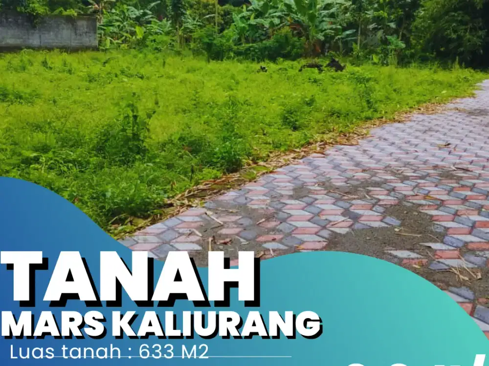 Tanah Jogja Kost Area Kampus UII Kaliurang SHM Pekarangan