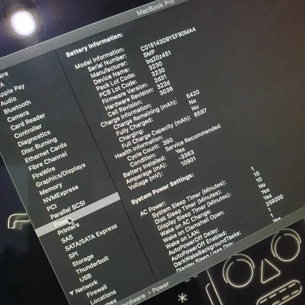 MACBOOK PRO.15 - CORE I7 - RAM.16 - SSD 500GB - VGA R9