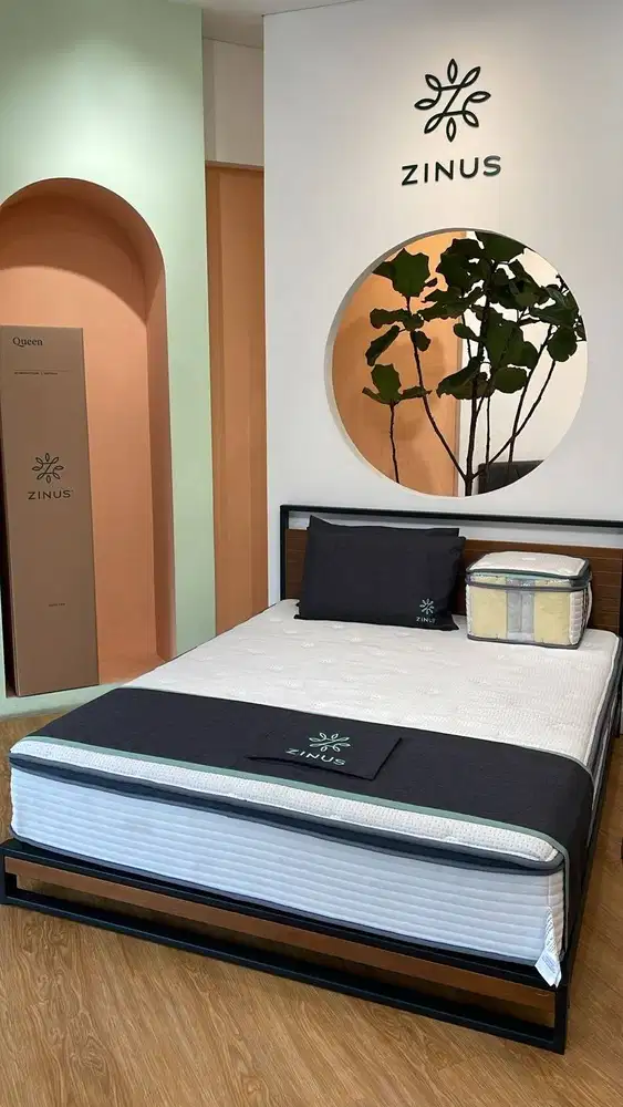 JUAL EX DISPLAY KASUR ZINUS TIPE HYBRID BLISS 160X200