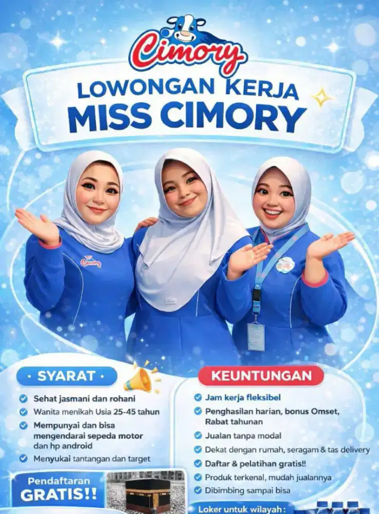 Lowongan kerja miss cimory