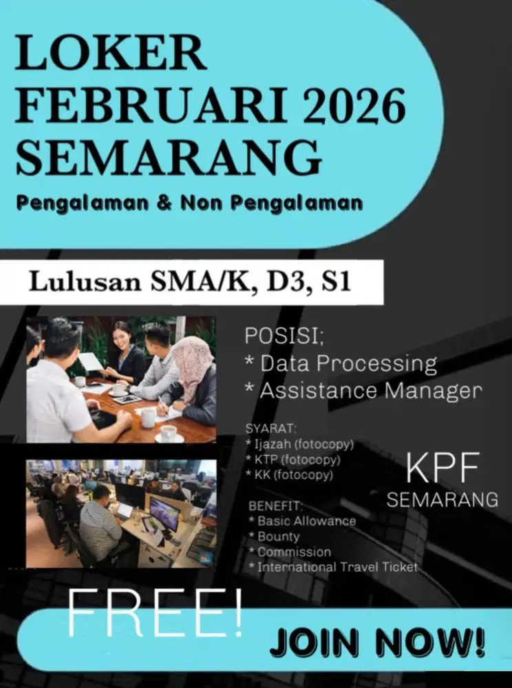 LOKER FEBRUARI 2026 SEMARANG