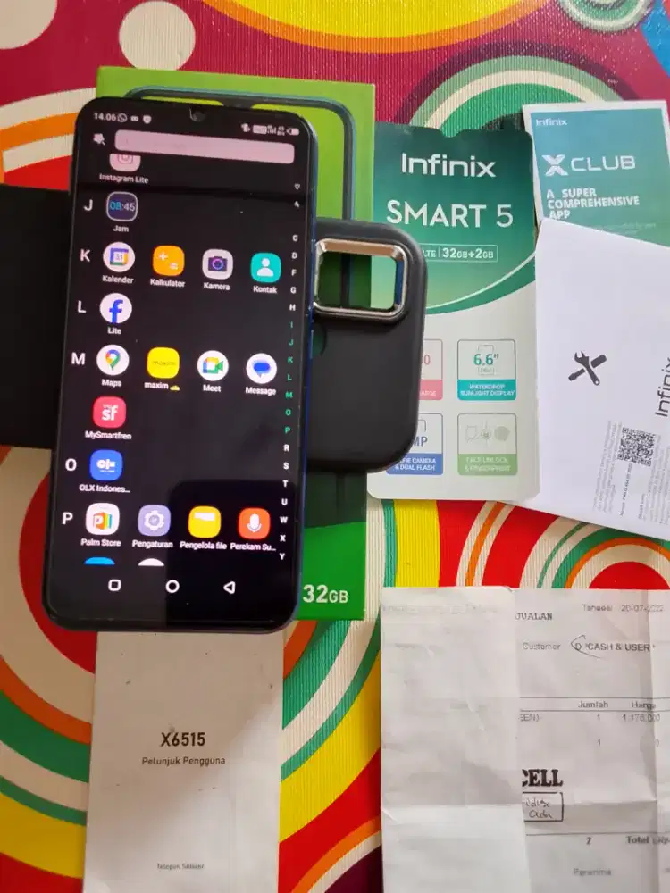 HP INFINIX SMART 5 FULLSET