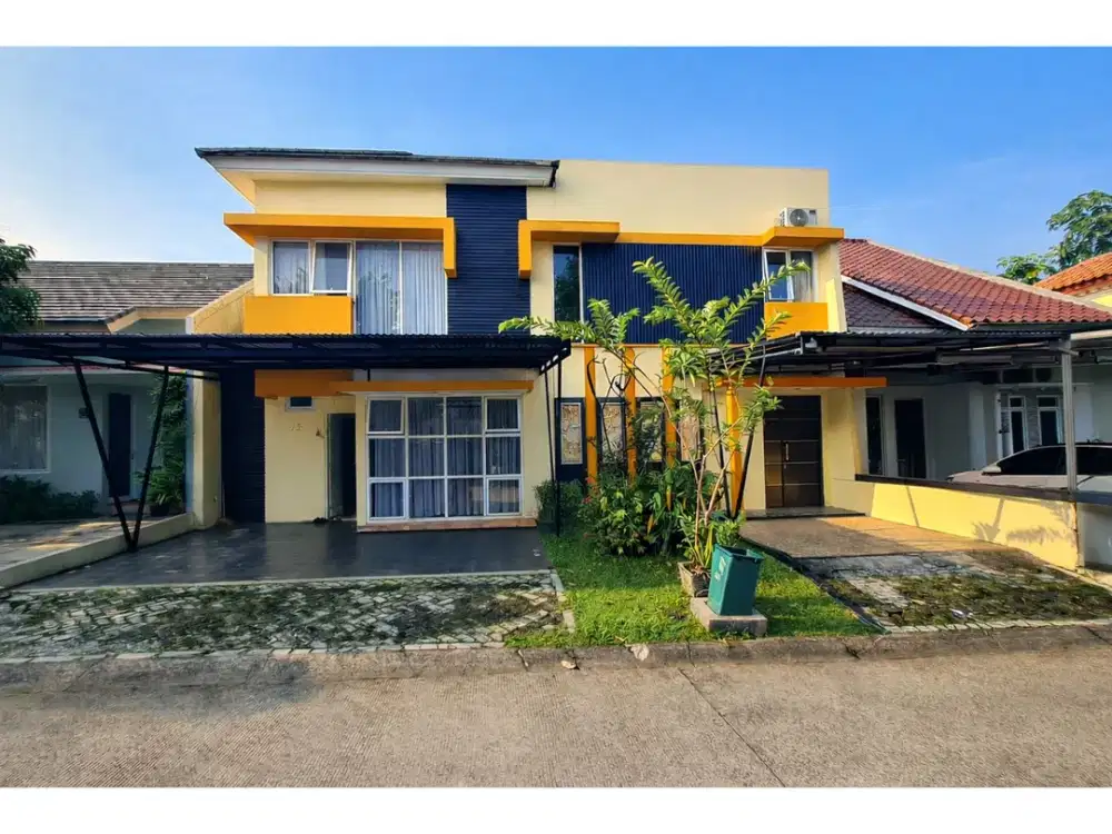 DIJUAL RUMAH 2 LANTAI SEMI FURNISH BAGUS SIAP HUNI SENTUL CITY SSR980