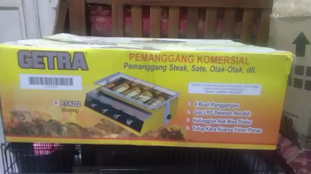Pemanggang Komersial GETRA