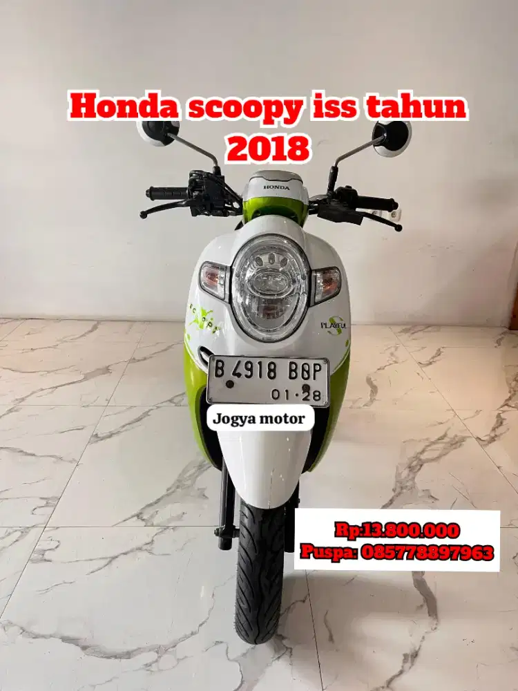 (P) honda scoopy iss tahun 2018