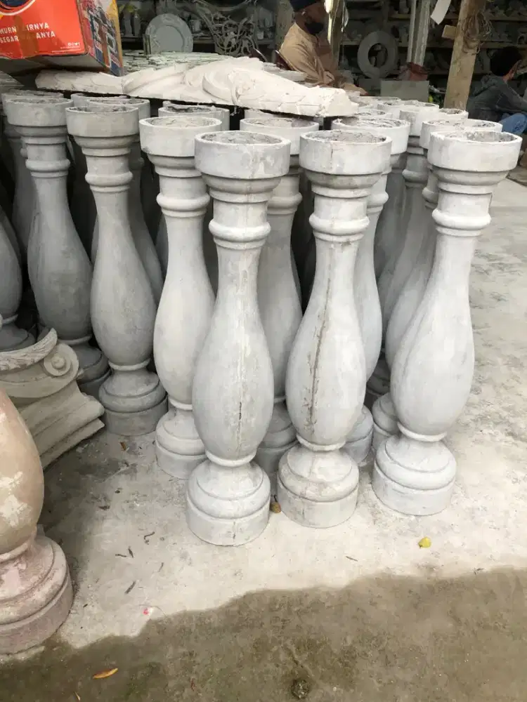 Pion pagar grc untuk mempercantik pagar balkon