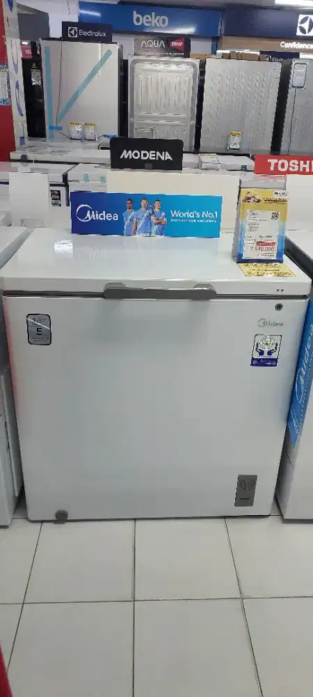 Freezer Box 200L Midea Bisa Cicil Dp 0 Syarat KTP