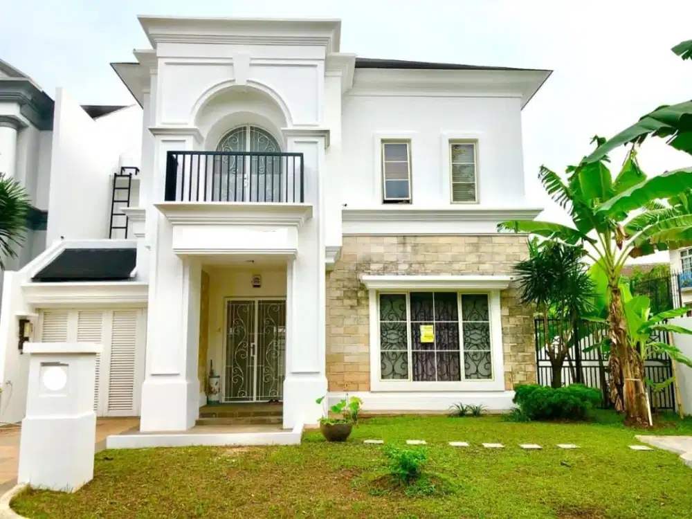 jual rumah mewah nyaman di lippo village karawaci kamar 4 luas 301 meter. dekat SPH UPH, UPHC