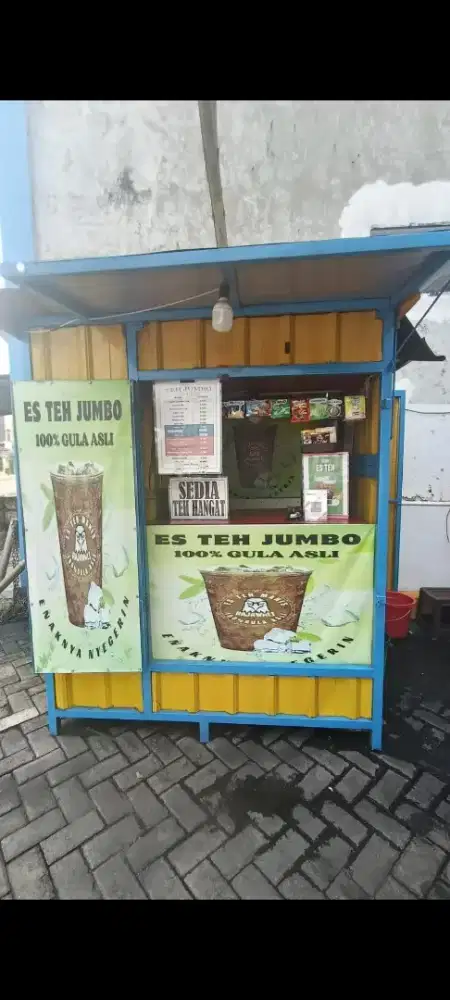 Dijual kontainer bekas minuman dgn ukuran 170*150 siap pakai