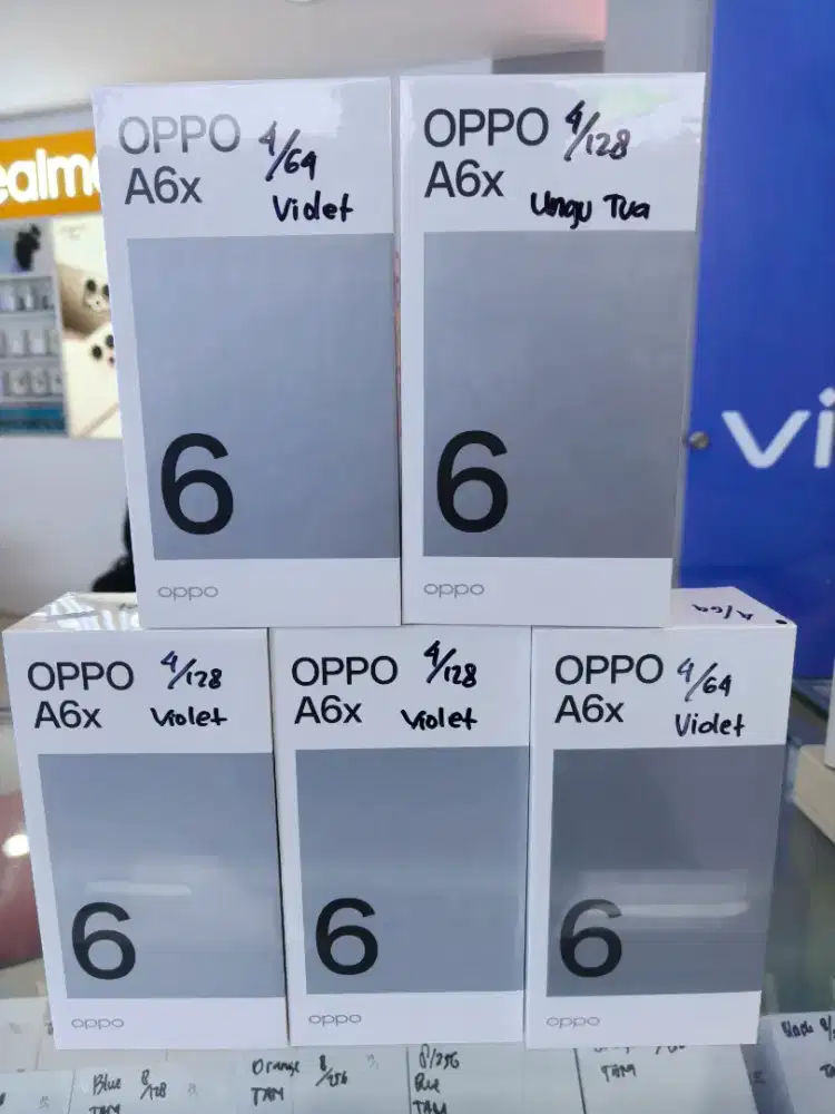 Promo OPPO A6x 6/256GB Resmi Segel