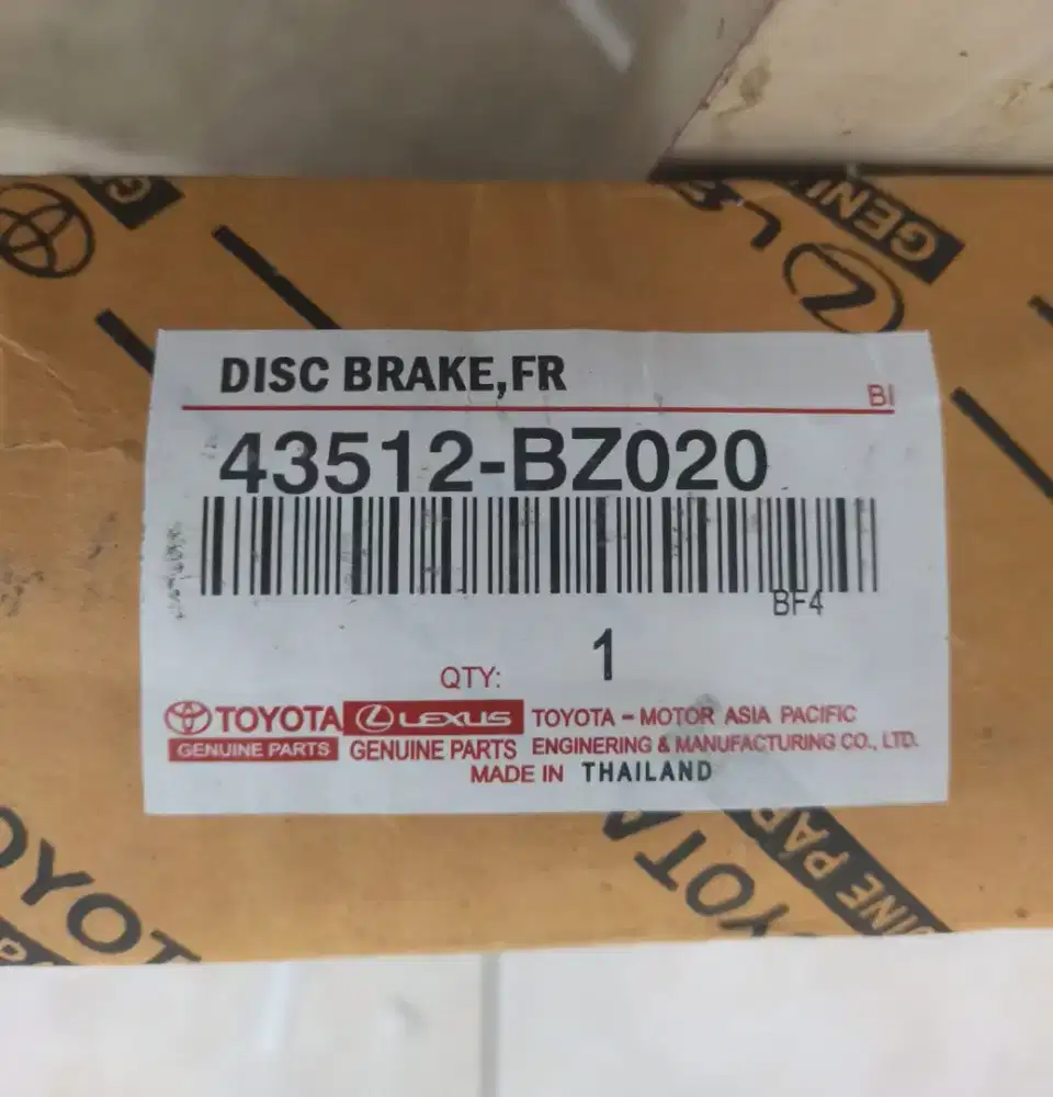 Cakram rem depan disc brake front avanza xenia