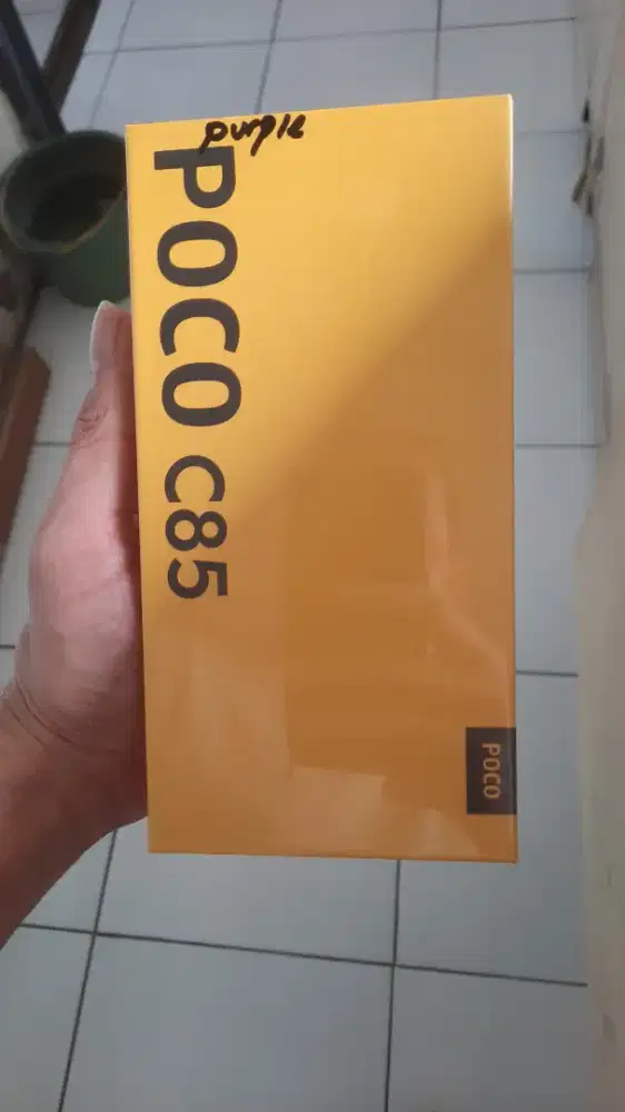 Poco c85 6/128gb garansi resmi