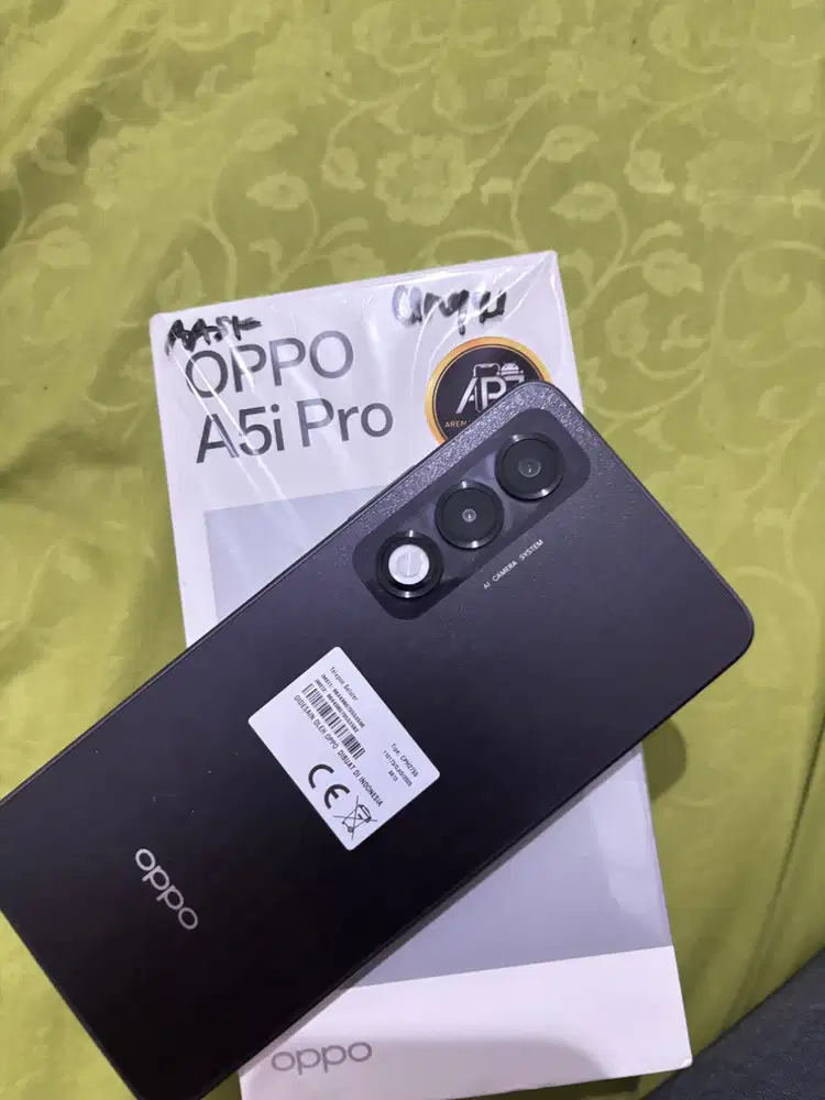 Oppo A5i Pro Ungu Like New – RAM 8/128GB – Pakai 2 Minggu