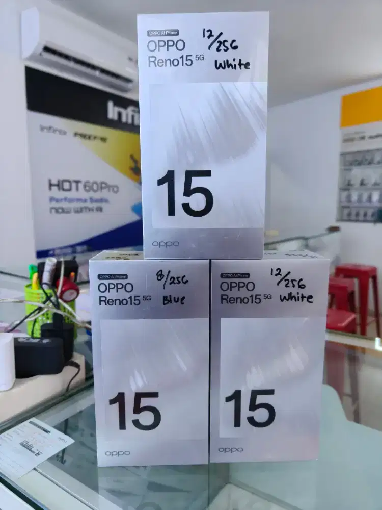 Promo New OPPO Reno 15 5G 12/256GB Resmi Segel