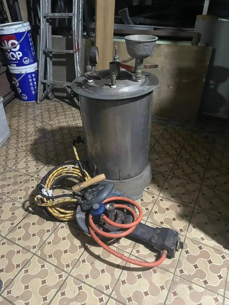 Gosokan Uap 25 kg, set lengkap