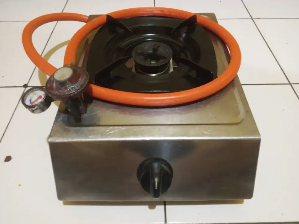 Kompor gas Rinnai 1 tungku + selang regulator
