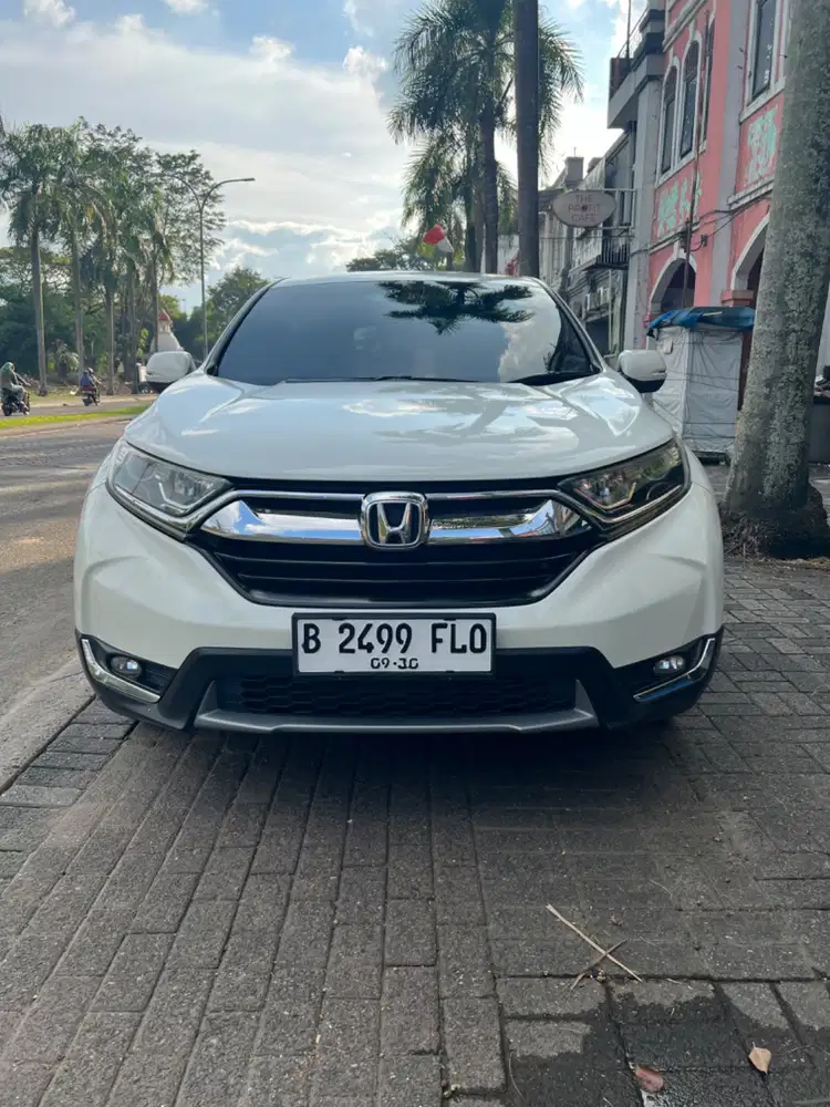 Crv 1.5 Turbo At 2017 putih