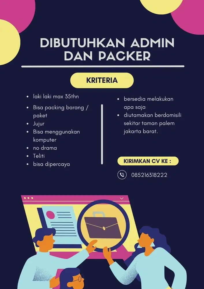 PACKER N ADMIN ONLINE SHOP