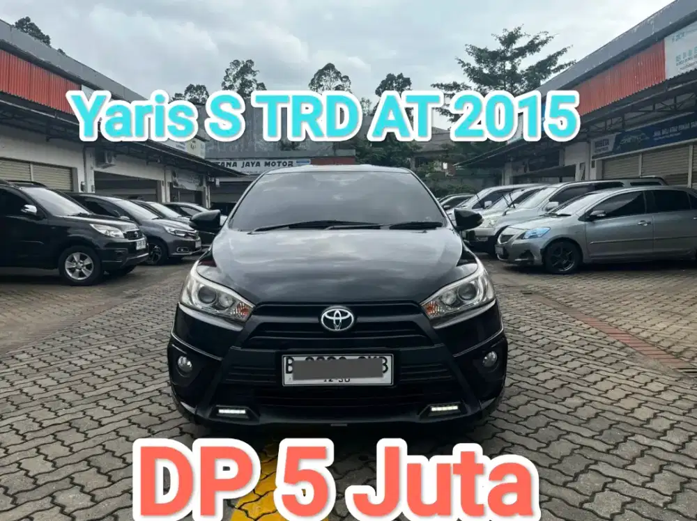 5JT YARIS S TRD 2015 BLACK EDITION RARE !!