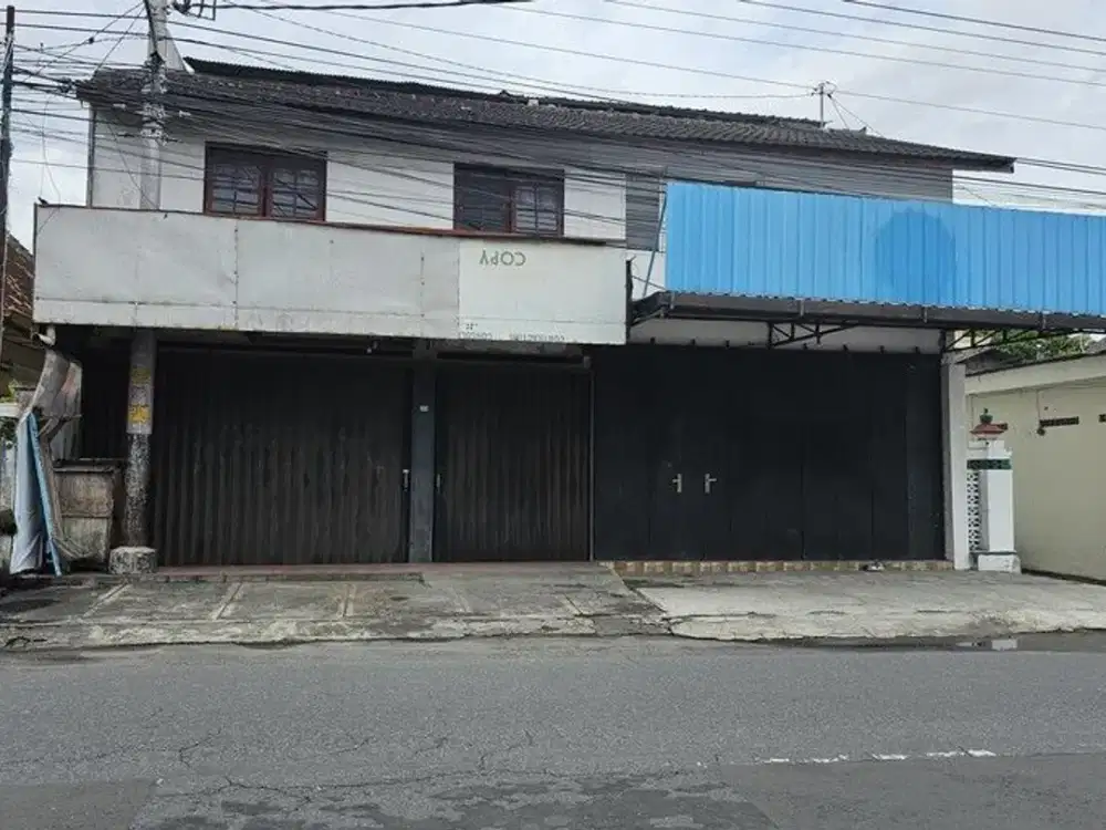 Dijual Ruko Strategis Pinggir Jalan Godean KM 5 Hanya 5 Menit ke Tugu, Banyuraden, Gamping, Sleman