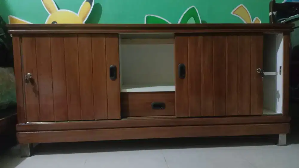 Dijual lemari tv ( buffet)