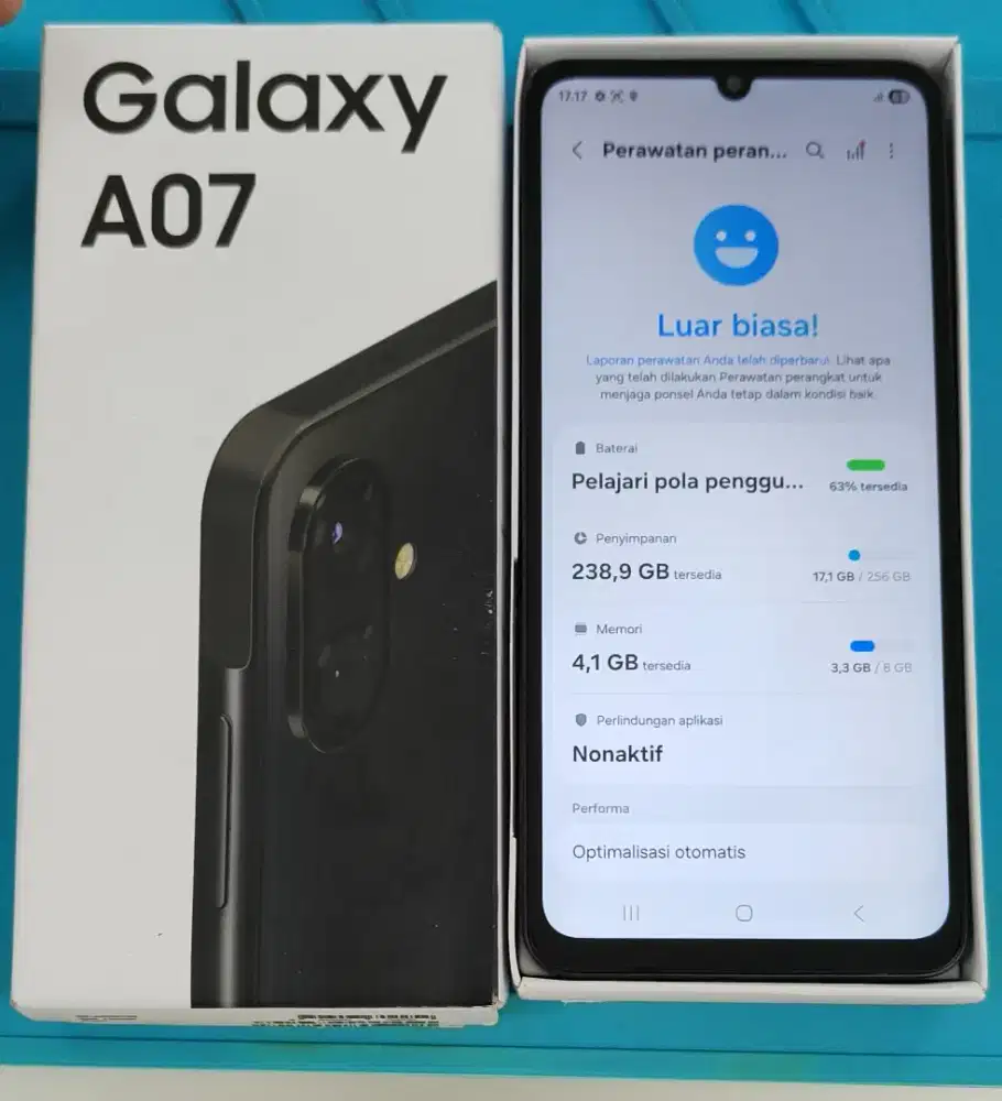 Hp Samsung A07 ram 8/256