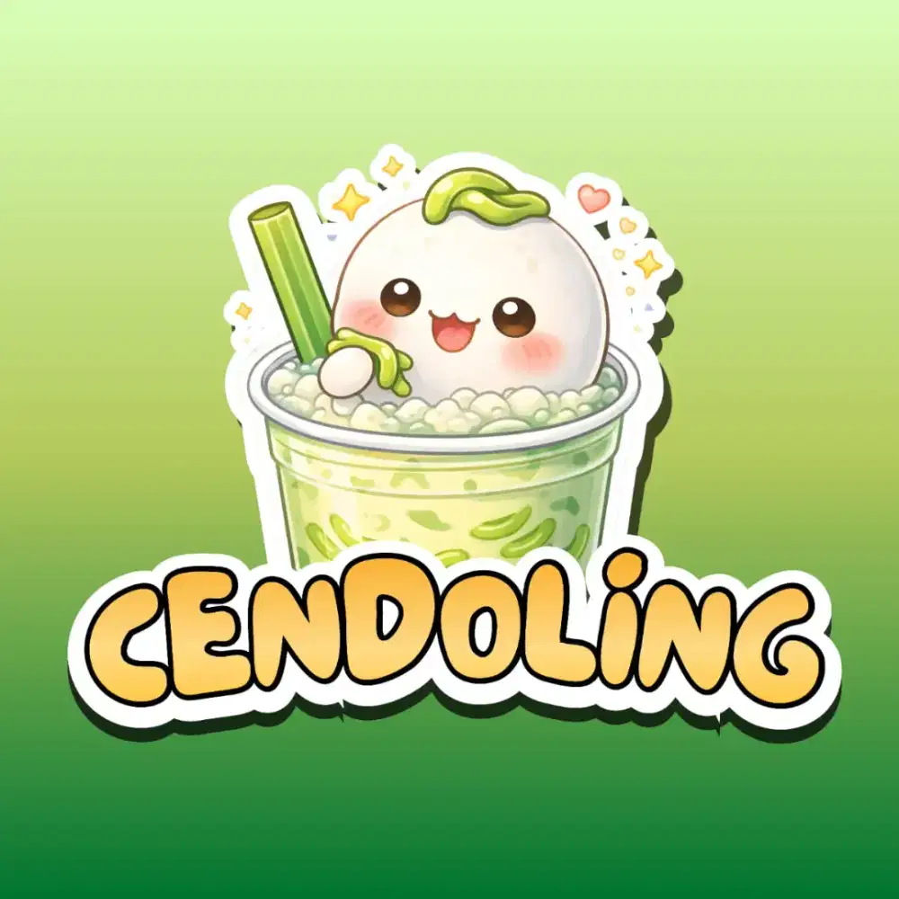 Jual cendol keliling pake sepeda listrik
