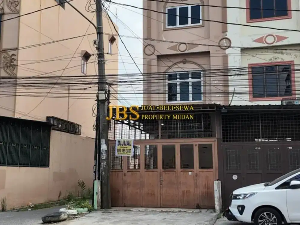 DIJUAL CEPAT!! Ruko Hook di Jalan Pasar 3 Krakatau (Dekat Komplek Manchester) - Medan