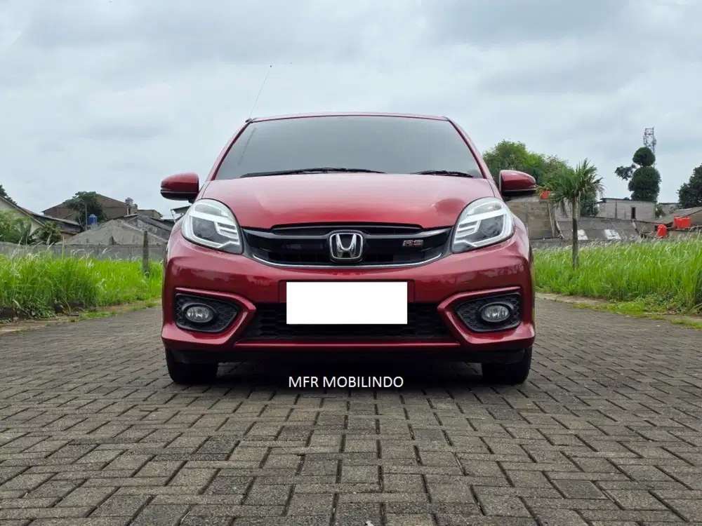 Honda Brio RS AT 2017 Merah Istimewa