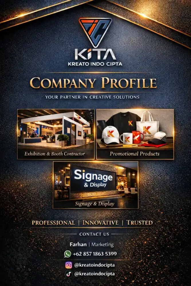 KONTRAKTOR BOOTH PAMERAN