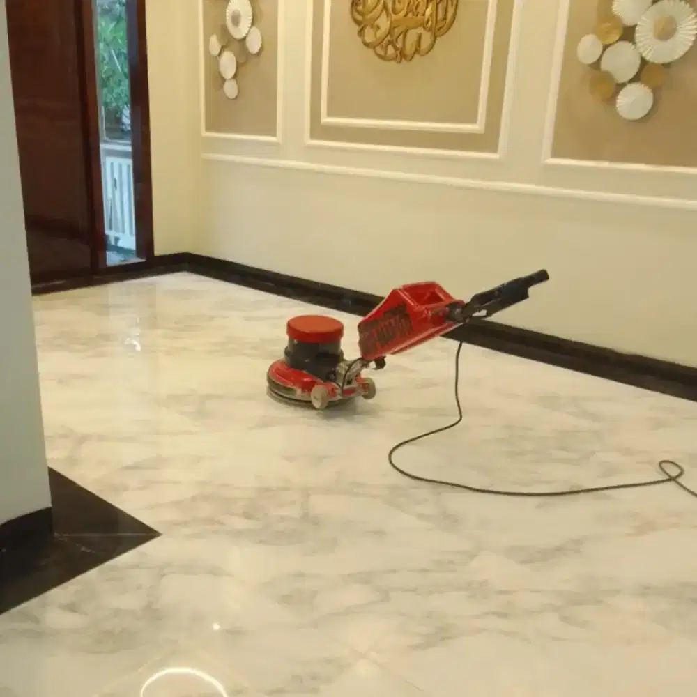 Jasa poles lantai marmer,geranit, tehel,acian semen dll