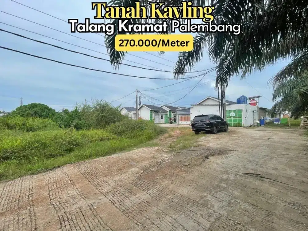 Dijual Tanah Palembang lokasi dekat pusat industri palembang