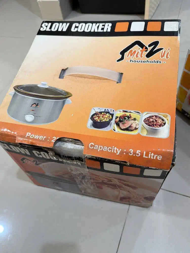 [M&A Preloved] Mitzui Slow Cooker - Capacity 3,5lt