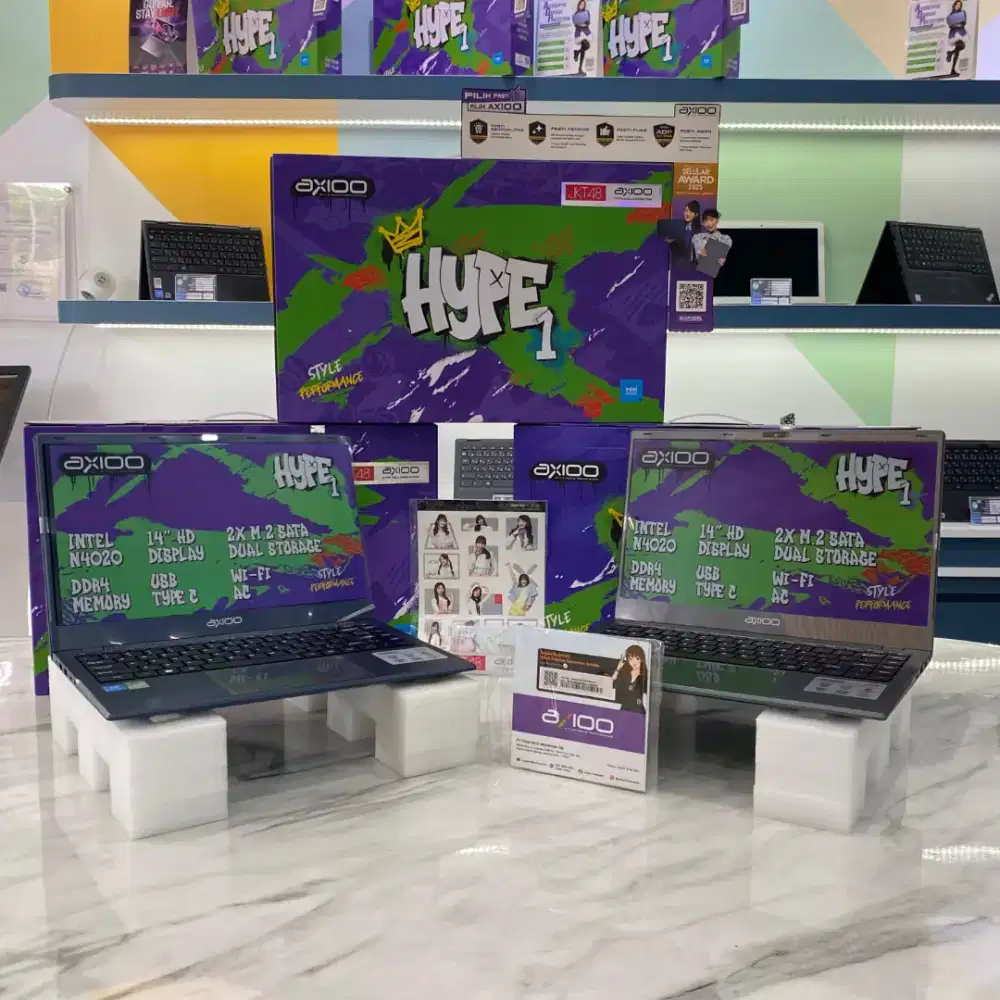 [Axioo] Laptop Axioo| Ram 4GB / 8GB | SSD | Siap COD Jabotabek