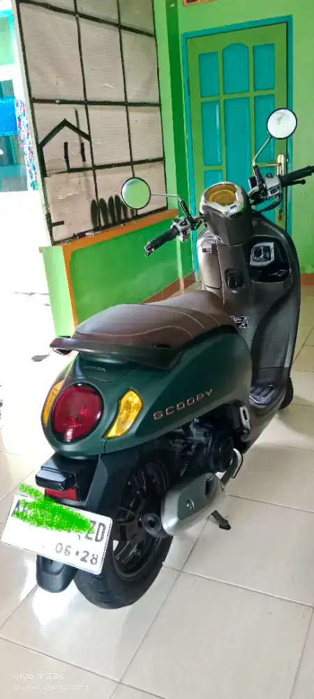 Scopy mulus hijau army 2023 selatan pasar godean tangan pertama