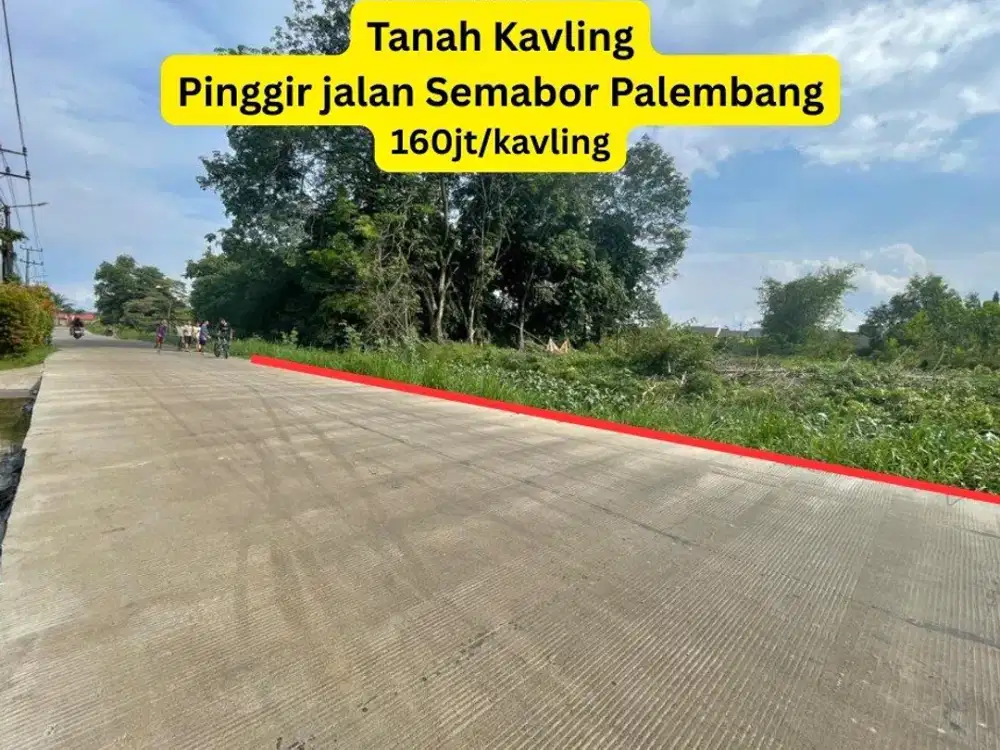 Dijual Tanah Palembang lokasi dekat PT Pusri Palembang