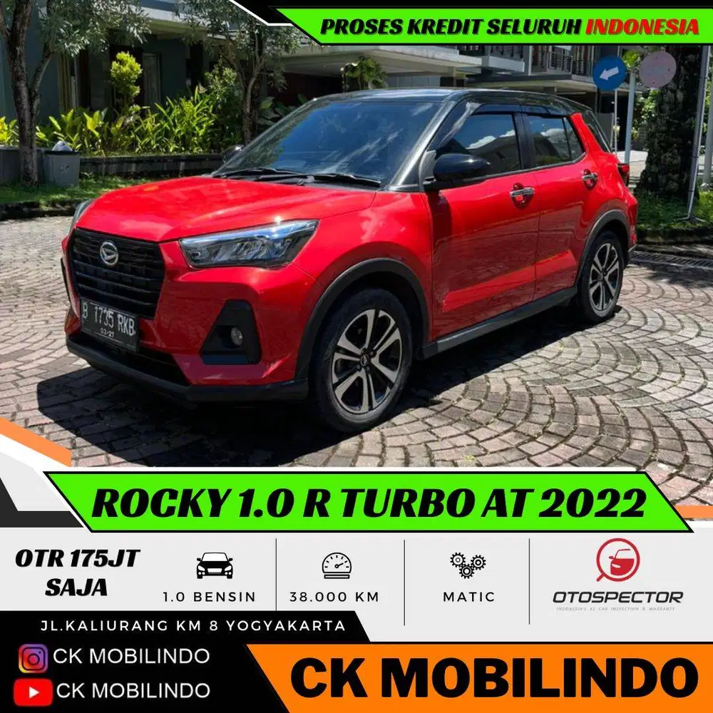 Daihatsu Rocky R Turbo Matic 2022 Pajak Baru DP Minim Bisa Kredit