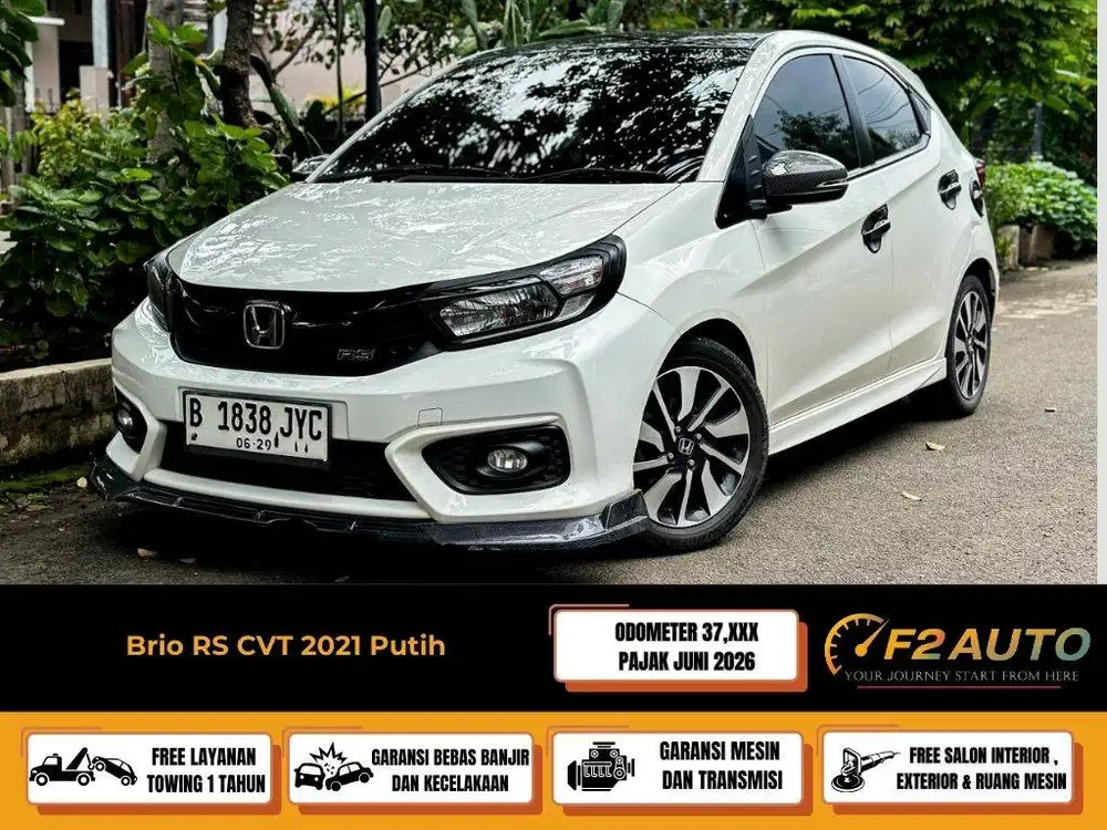 Honda Brio RS CVT 2020 Putih