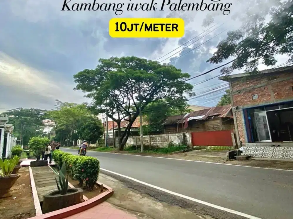 Dijual Tanah Palembang lokasi dekat Kantor Gubernur Palembang