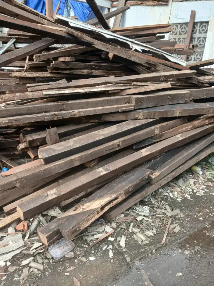Jual kayu bekas