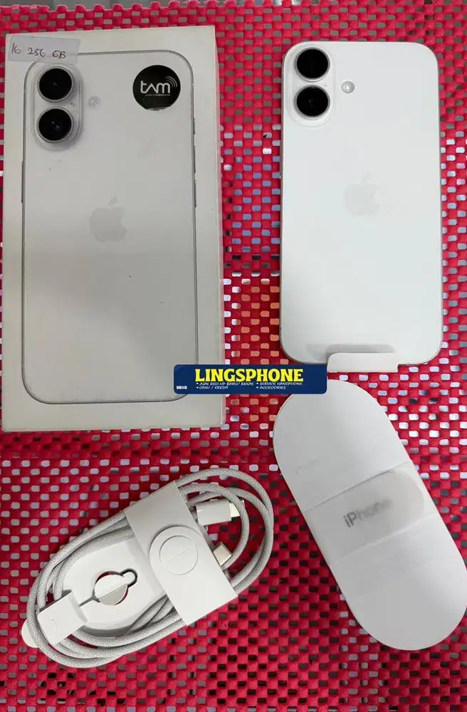 Iphone 16 Basic 256gb White Resmi iBox Garansi On Januari 2027 Lengkap