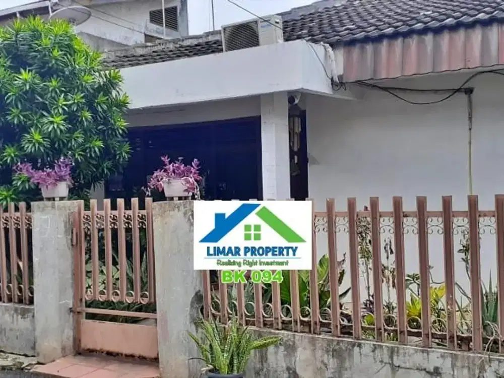 Rumah Siap Huni 4 Kamar Tidur di Kompl. Koperasi Bintara Jaya