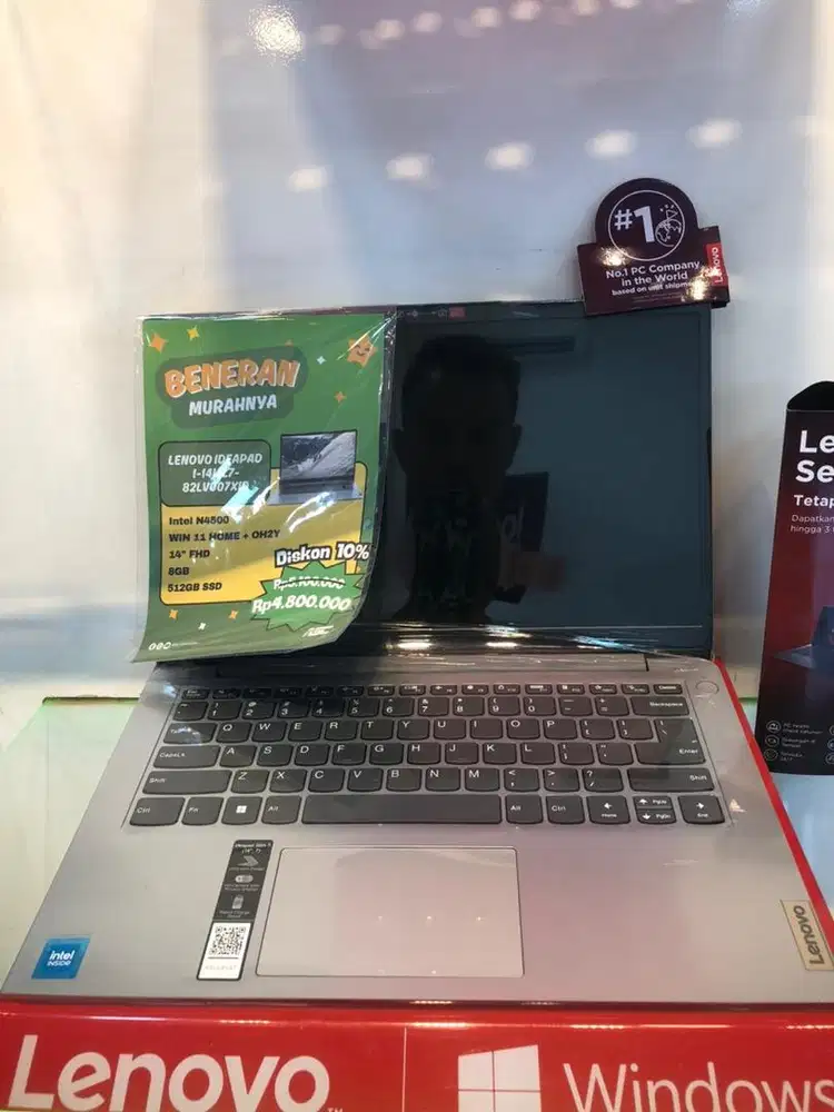 LAPTOP CUCI GUDANG TERMURAH Lenovo IDEAPAD 1-141JL7-82LV007XID