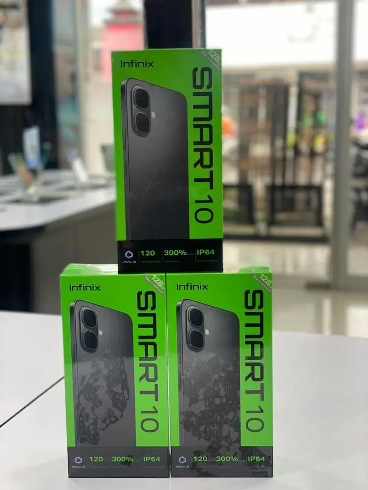PROMO INFINIX SMART 10 ‼️ RAM 4/64 & 4/128 GB GARANSI RESMI BARANG BARU